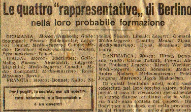 LE QUATTRO RAPPRESETATIVE DI BERLINO