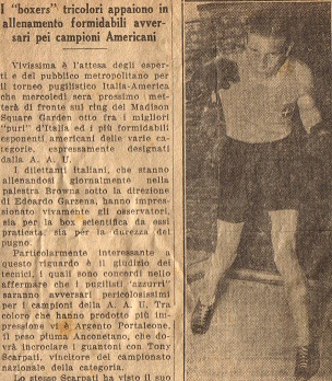 I Boxers Italiani Nel Paese Dei Dollari