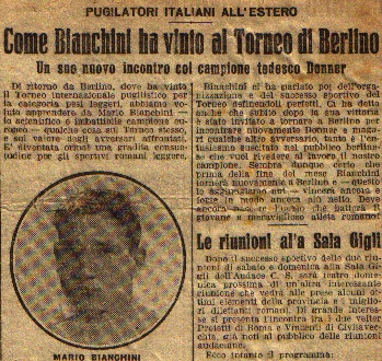 Come Bianchini Ha Vinto il Torneo di Berlino 1931