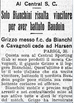 BIANCHINI Vince Contro BAUDOIN