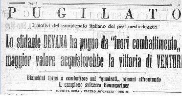 Bianchini Torna A Comabattere Vince Contro Baumgartener